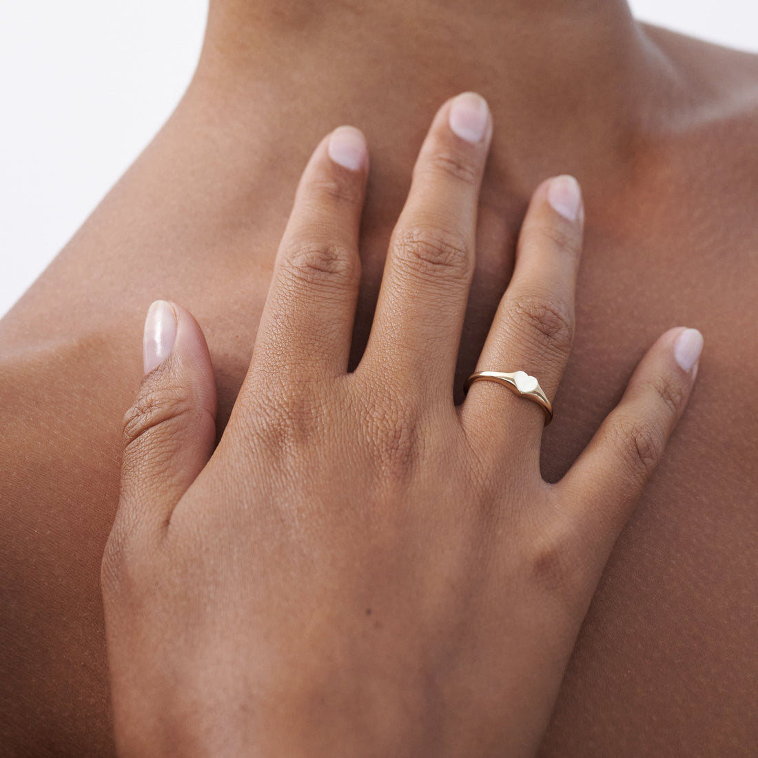 heart shaped Engagement Ring