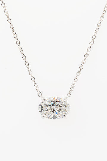 East West Oval Brandi Necklace