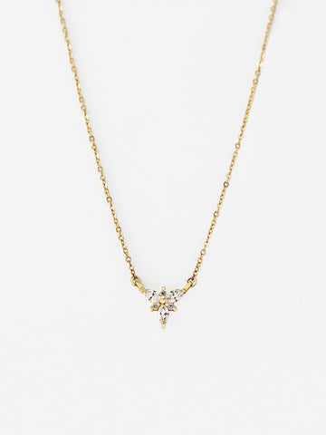 Pear Round Unique Diamond Necklace for Women