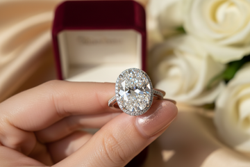 CVD Lab-Grown Diamond Rings: Why 2-4 Carat Oval Diamonds Are Revolutionizing Engagement Jewelry