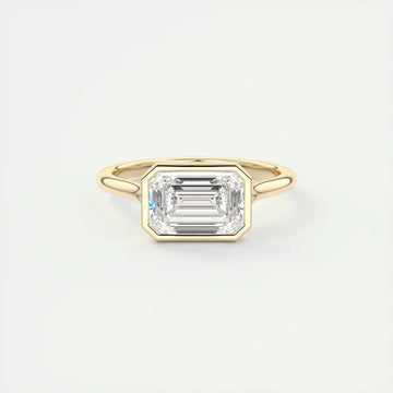 East west Engagement Rings