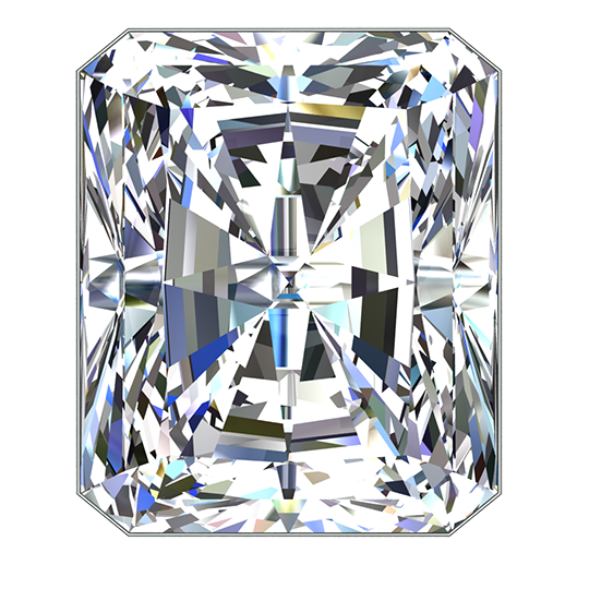 Radiant Moissanite Rings