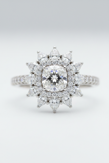 Cluster Rings Engagement Rings