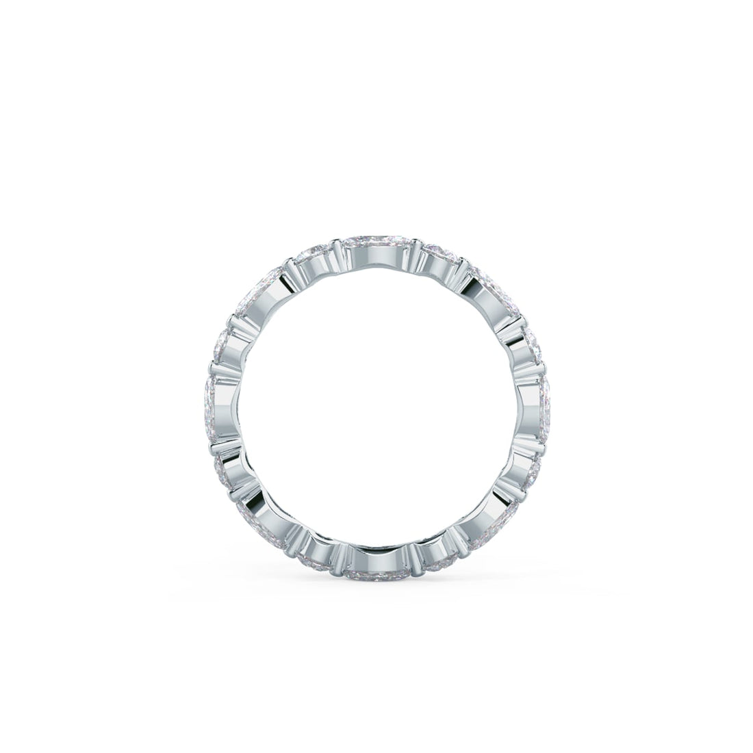 Marquise & Round DE-VS1 Lab Grown Diamond Eternity Band