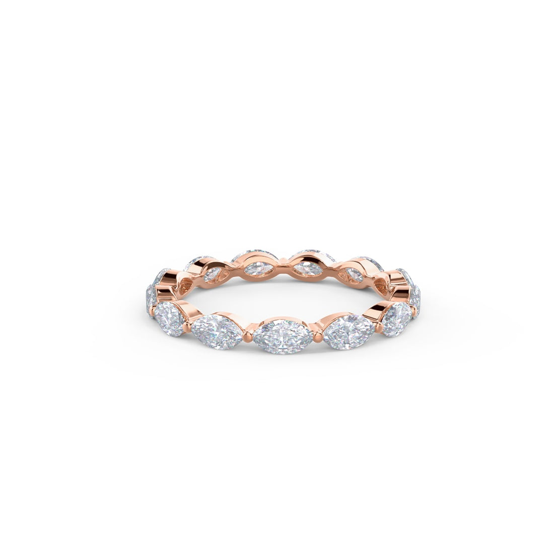 Marquise East-West DE-VS1 Lab Grown Diamond Eternity Band