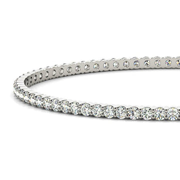 1.75 ctw Diamond Eternity Bangle Bracelet for Women