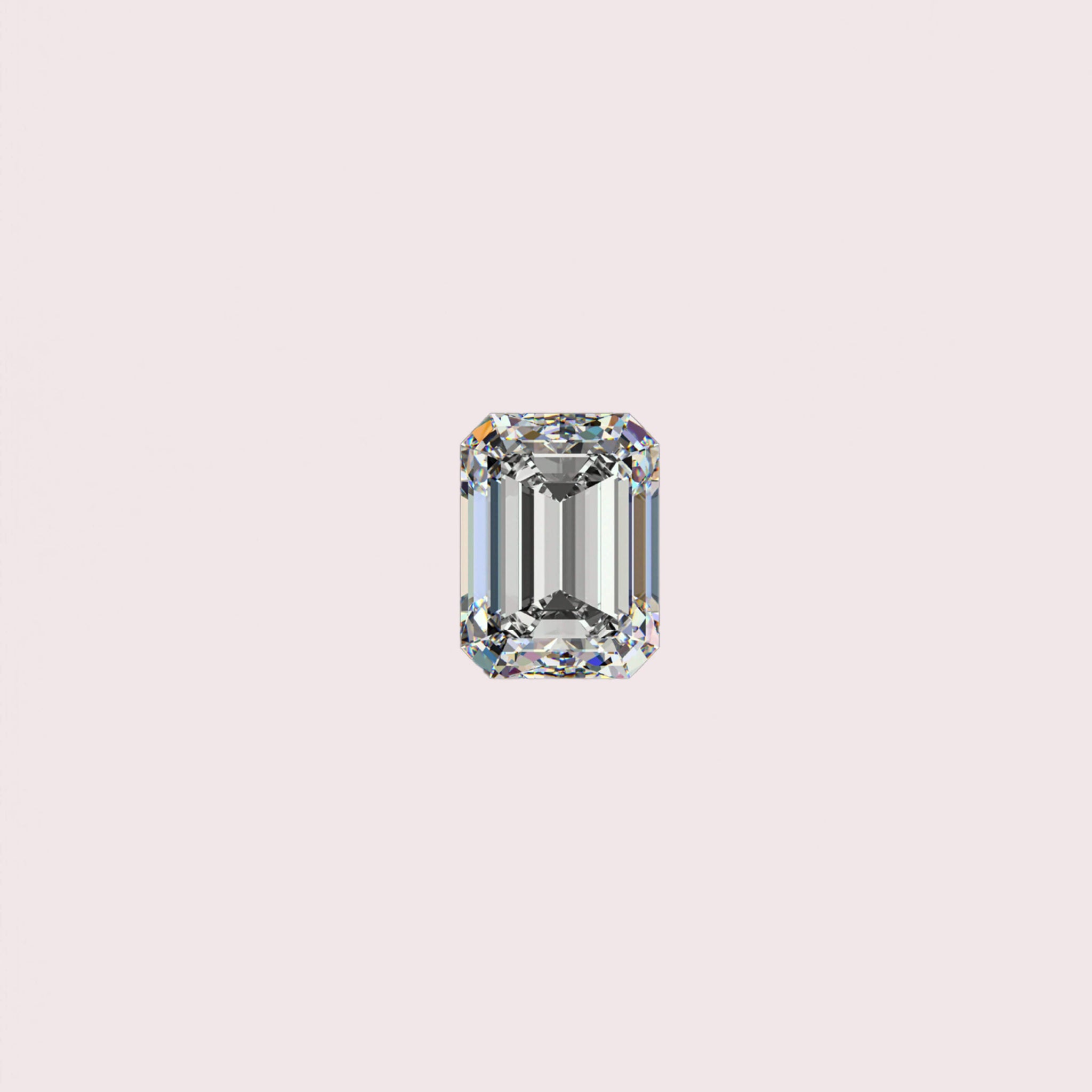 Emerald Cut Moissanite