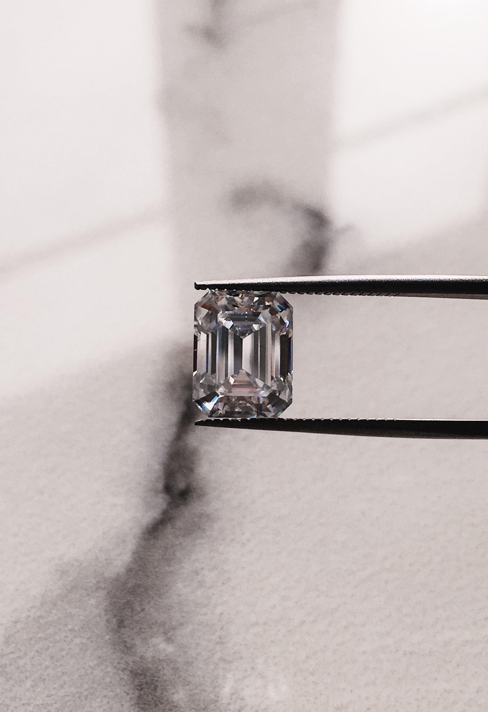 Emerald Cut Moissanite
