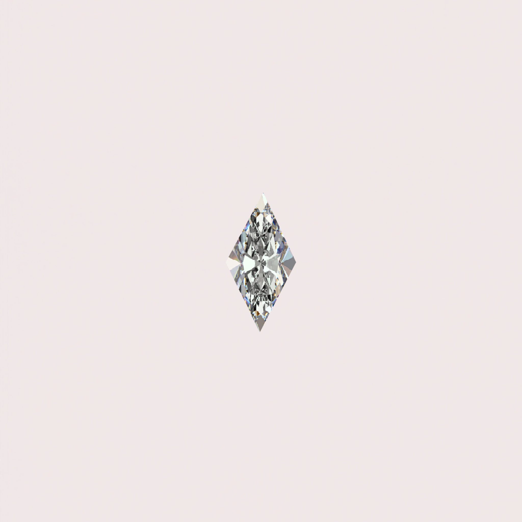 Kite Cut Loose Moissanite