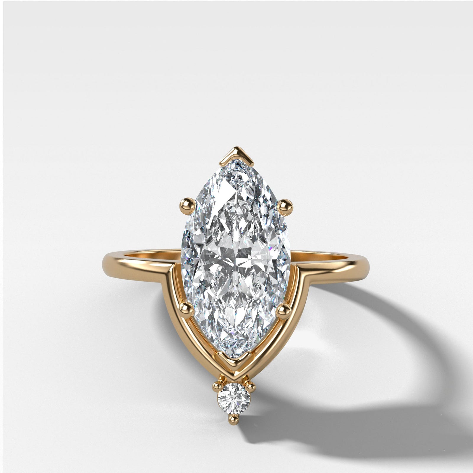 asymmetrical-marquise-and-round-diamond-ring-gold-mercado