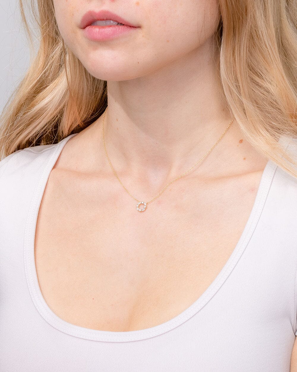 Diamond Wreath Necklace