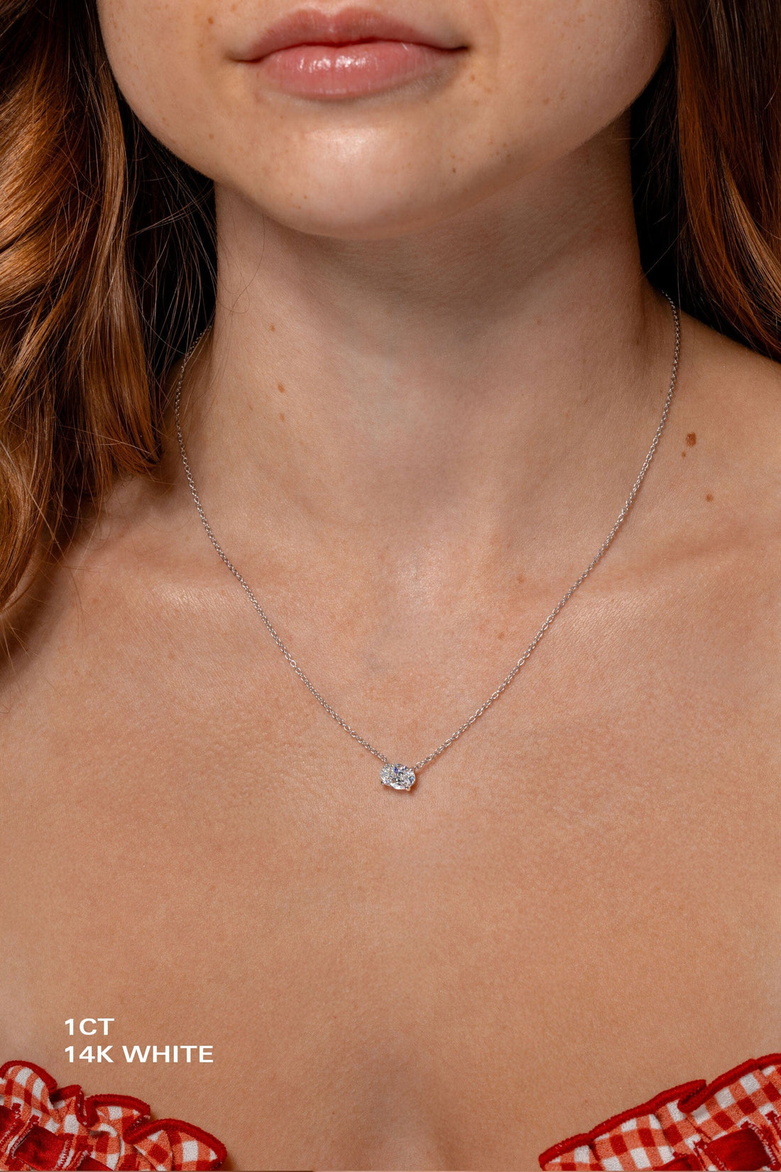 East West Oval Brandi Necklace