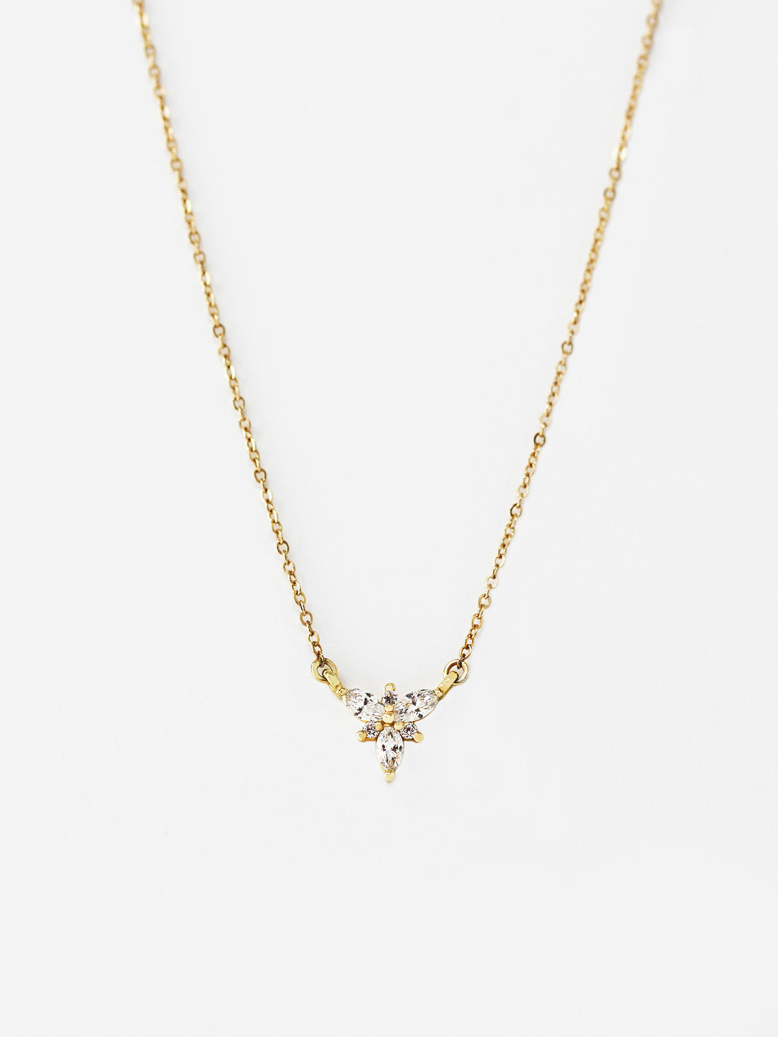 Pear Round Unique Diamond Necklace for Women