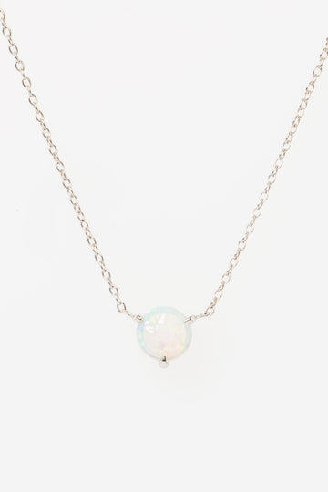 White Opal Necklace