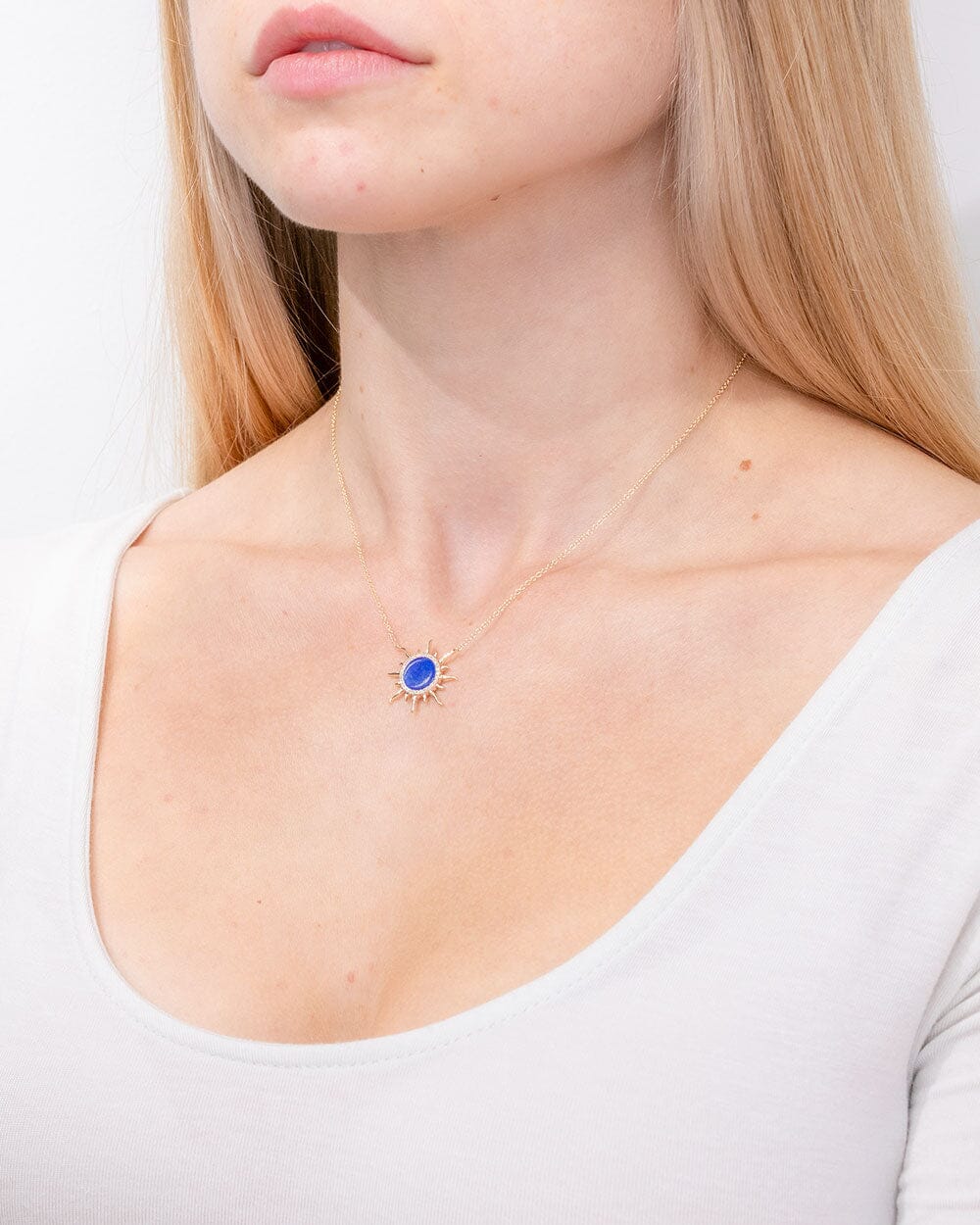 Sun Lapis Necklace