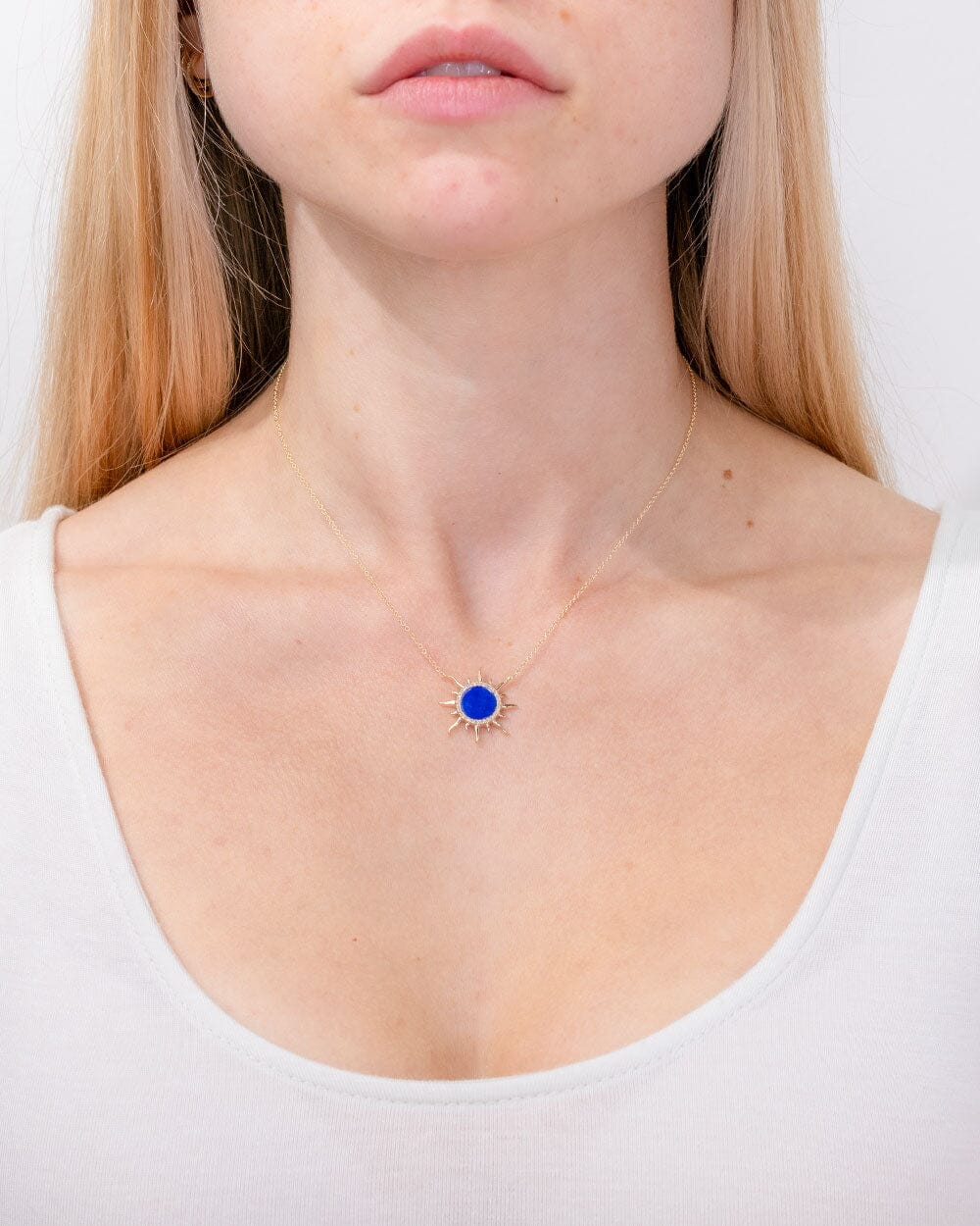 Sun Lapis Necklace