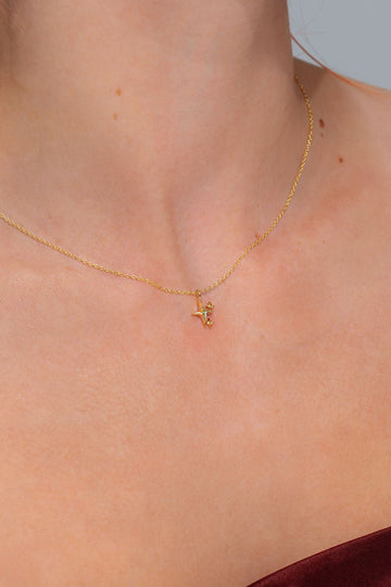 Yellow Gold Kira Necklace