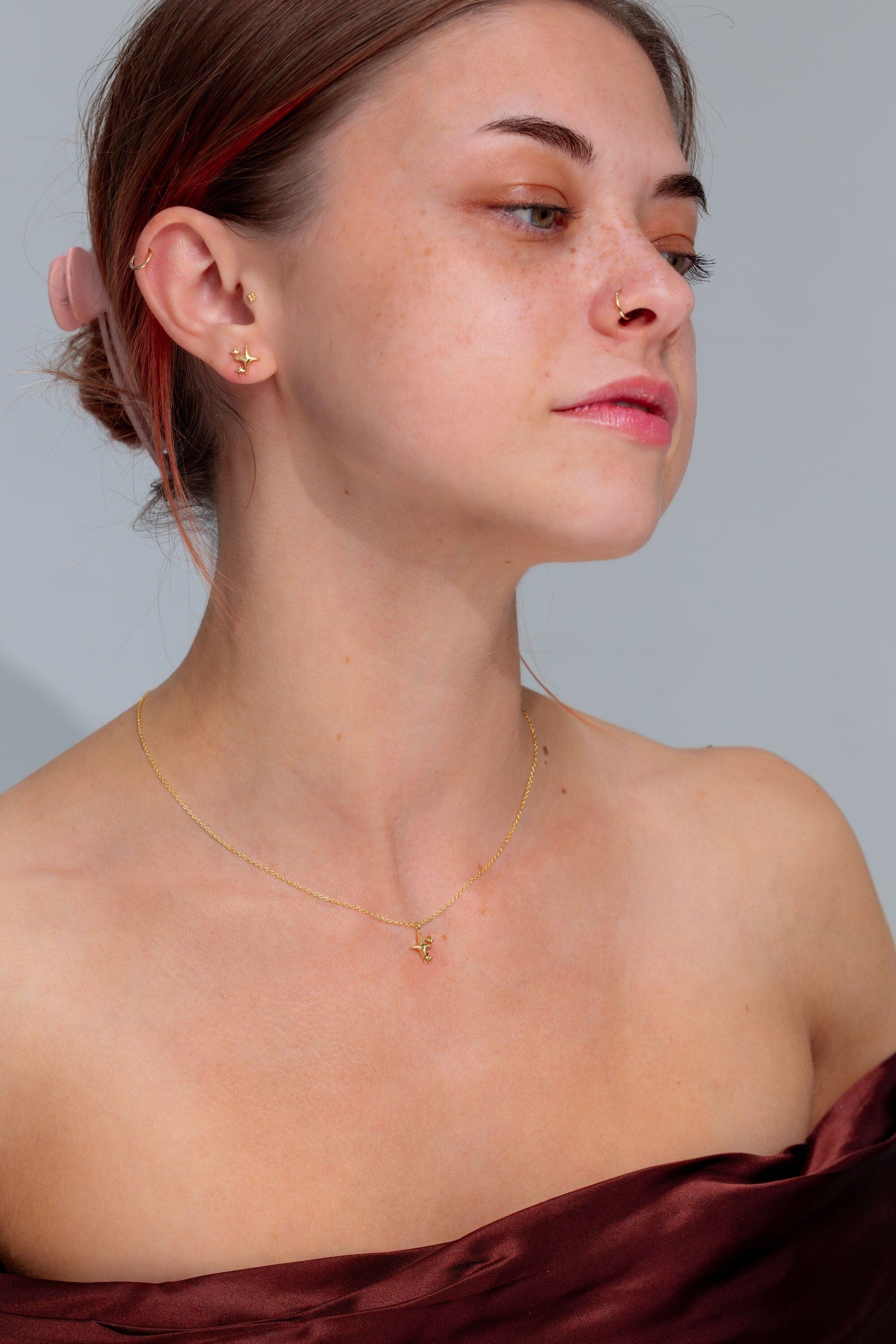 Yellow Gold Kira Necklace